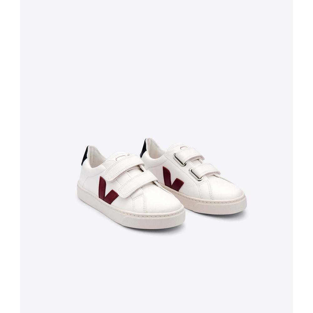 Veja ESPLAR CHROMEFREE Schoenen Kinderen White/Black/Red | BE 727FDN